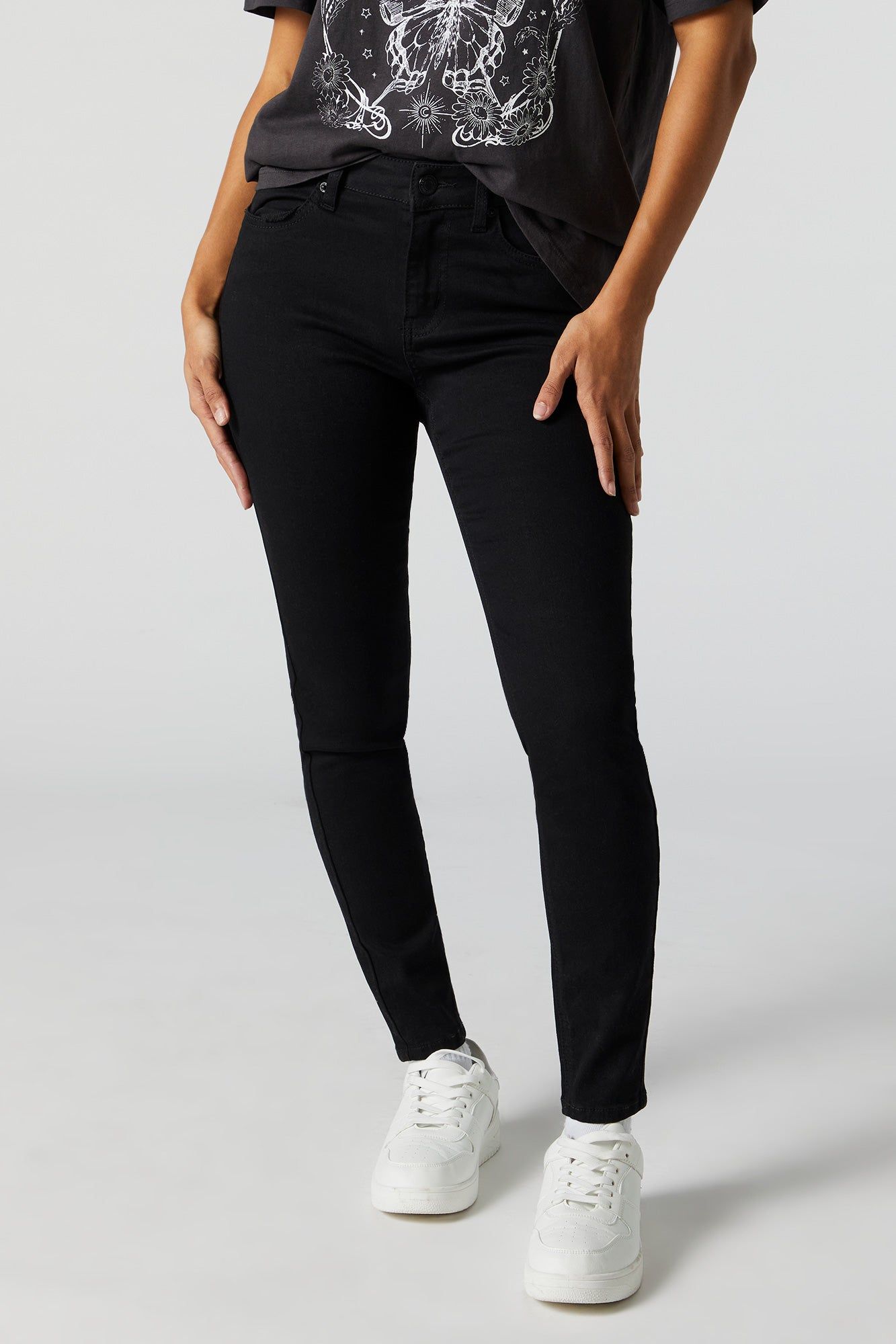 Miami Low Rise Black Wash Jean sold by Urban Planet product image thumbnail 2