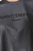 T-shirt en filet superposé avec motif brodé St Tropez sold by Urban Planet