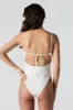 Ribbed Cut-Out One Piece Swimsuit sold by Urban Planet
