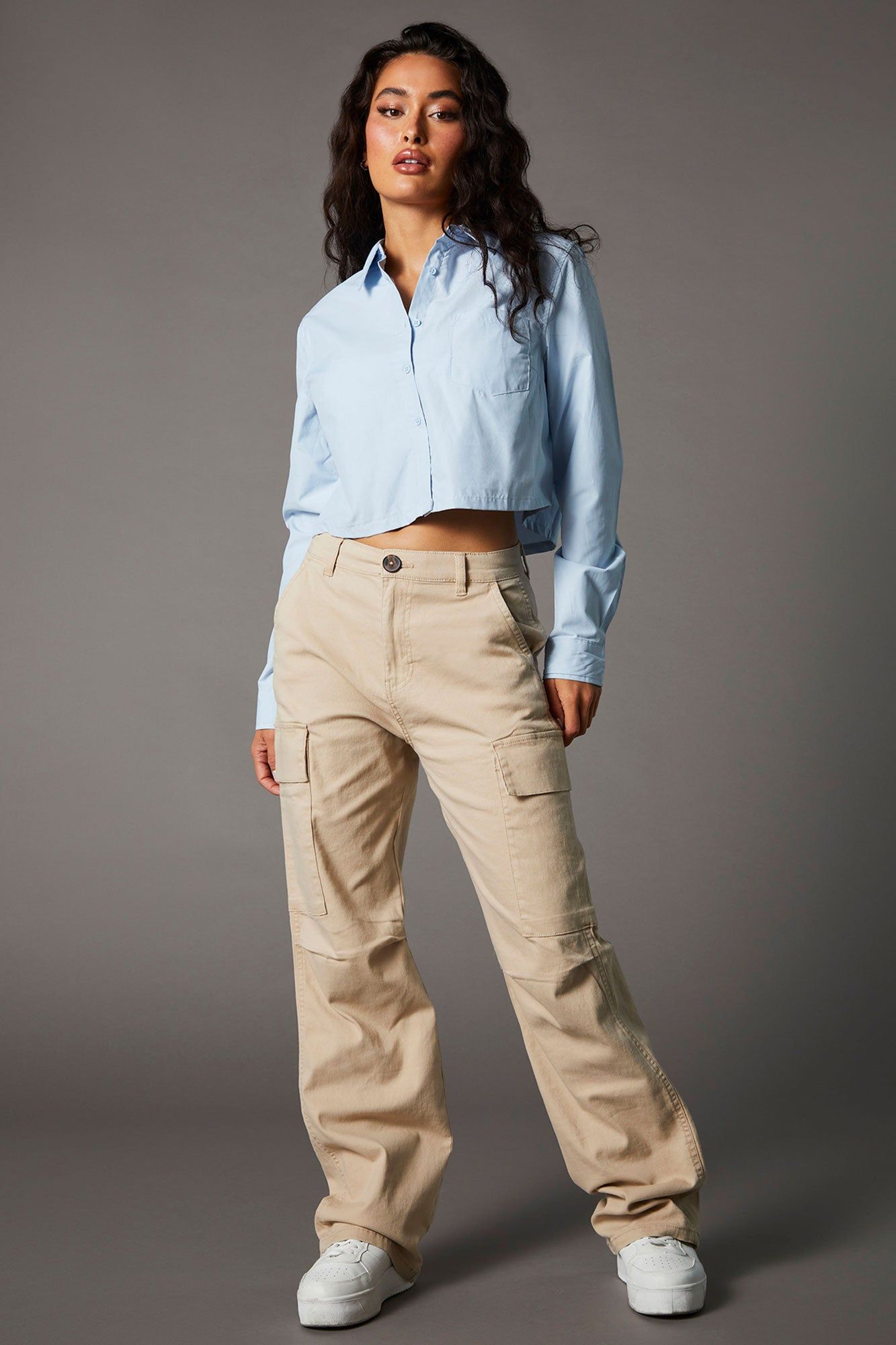 Straight Leg Cargo Pant sold by Urban Planet product image thumbnail 4