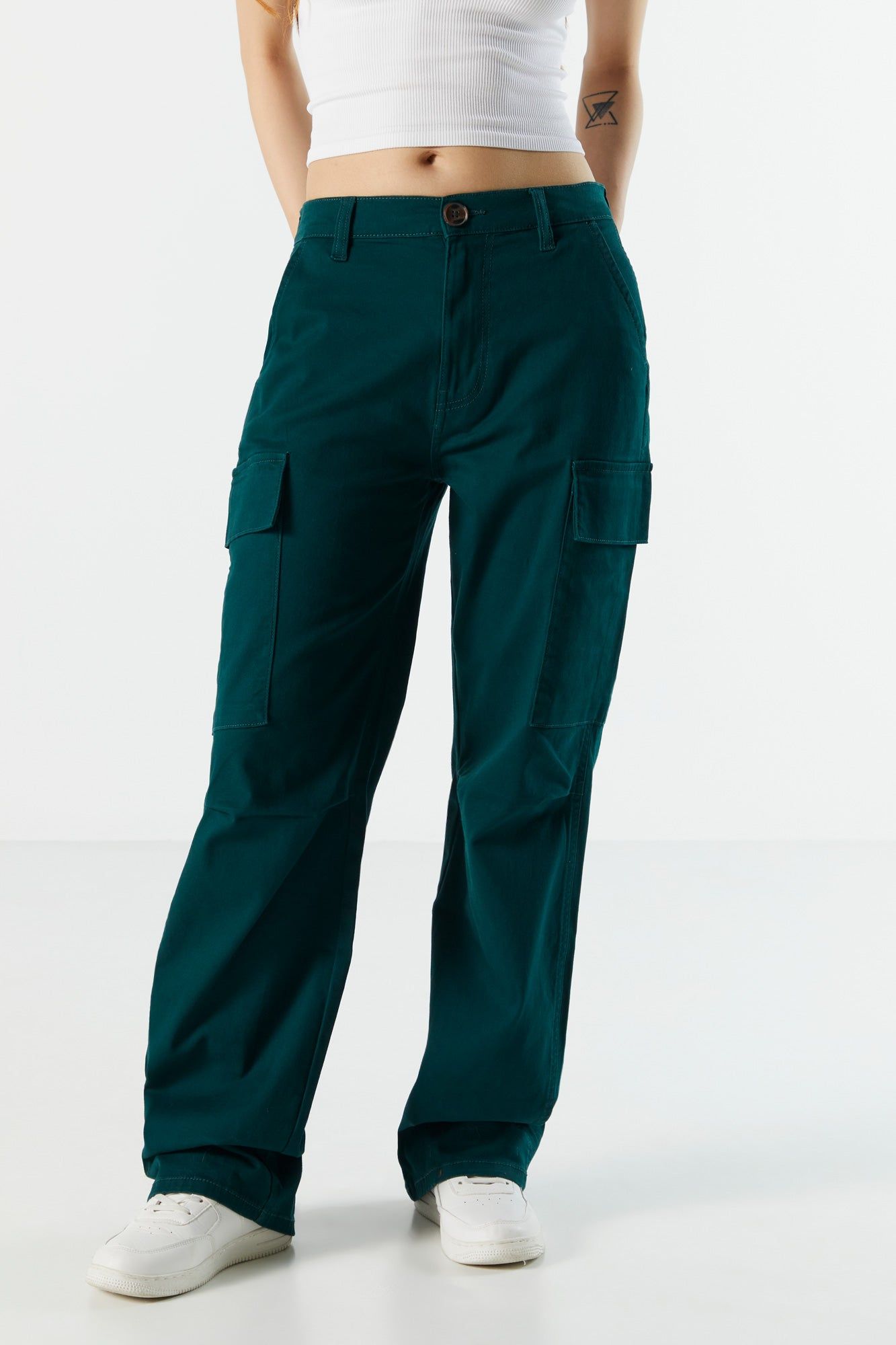 Straight Leg Cargo Pant sold by Urban Planet product image thumbnail 2
