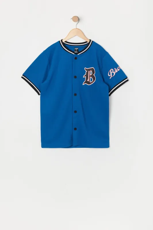 Boys Brooklyn Graphic Jersey sold by Urban Planet