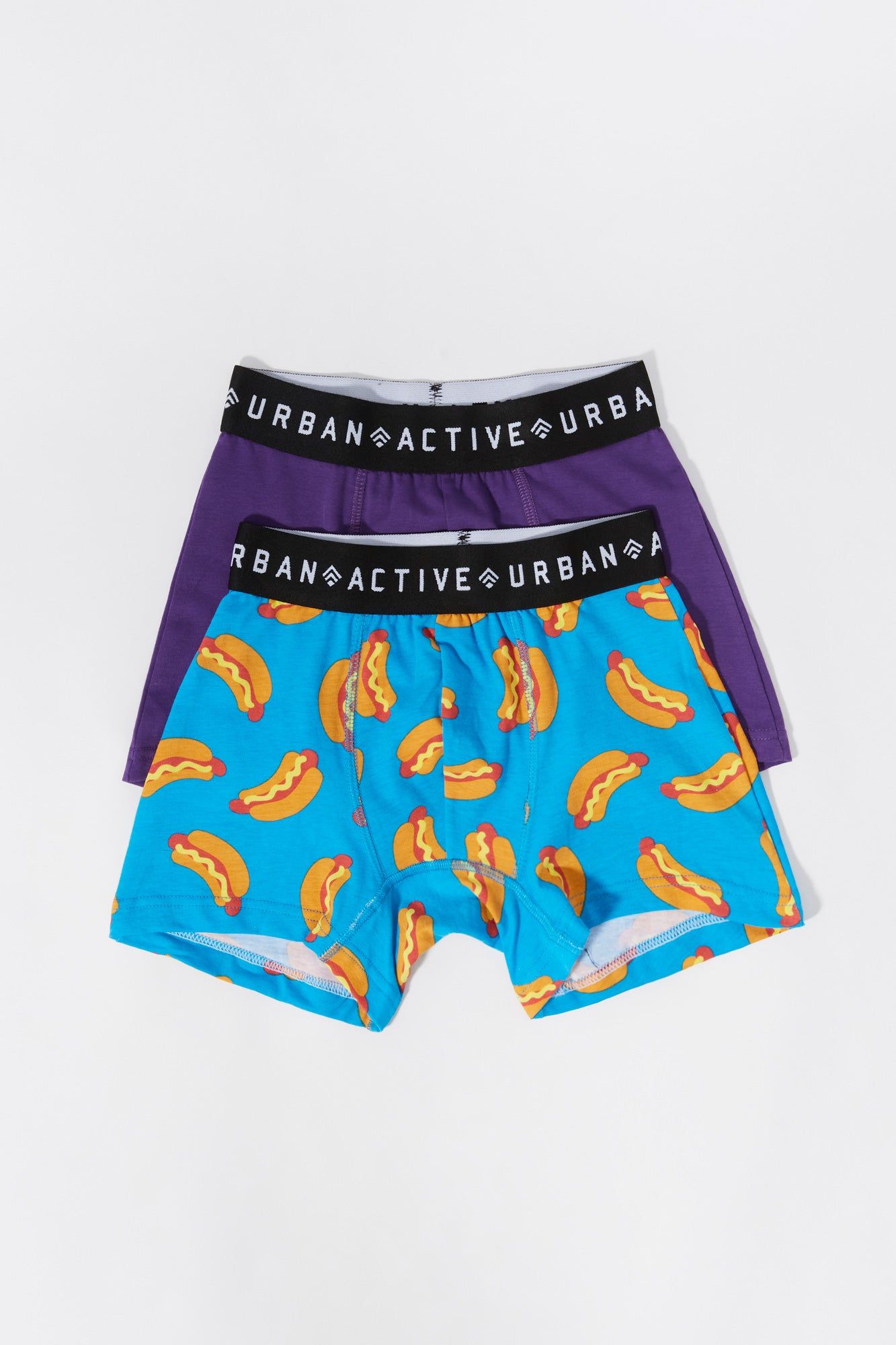 Boys Hot Dog Print Boxer Brief (2 Pack) sold by Urban Planet