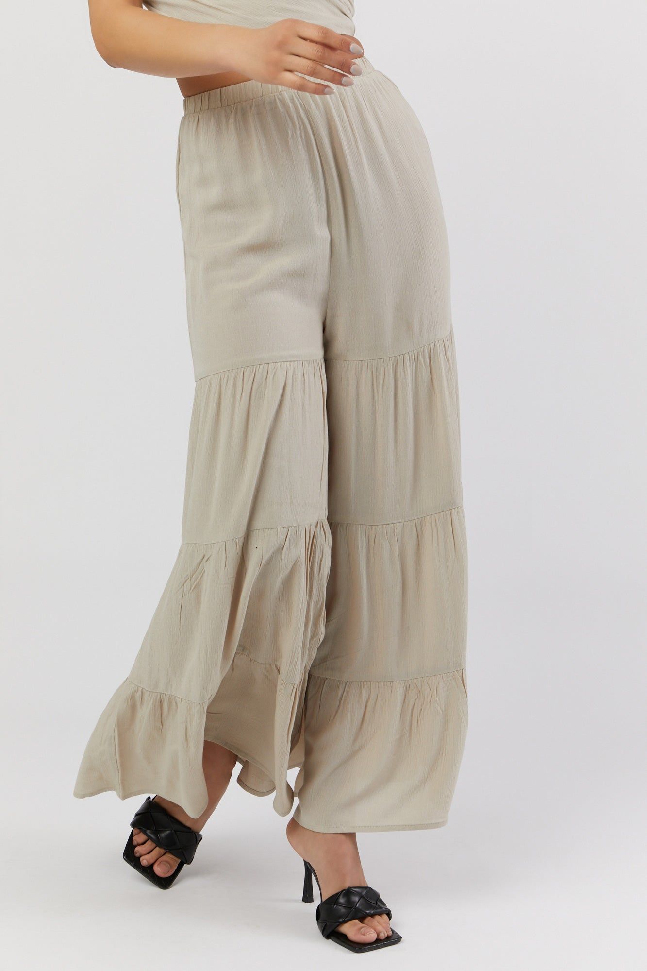 Tiered Palazzo Pant sold by Urban Planet product image thumbnail 3