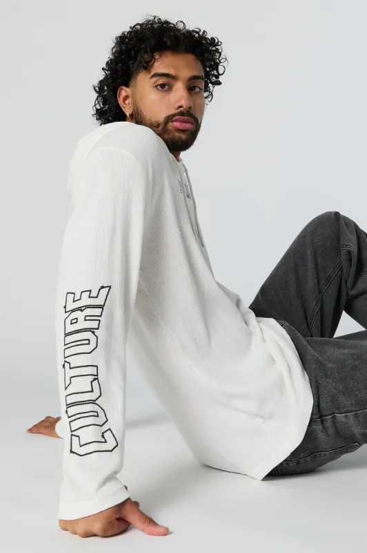 Ribbed Culture Graphic Hoodie sold by Urban Planet