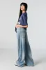 Superwide Baggy Wide Leg Light Wash Jean sold by Urban Planet