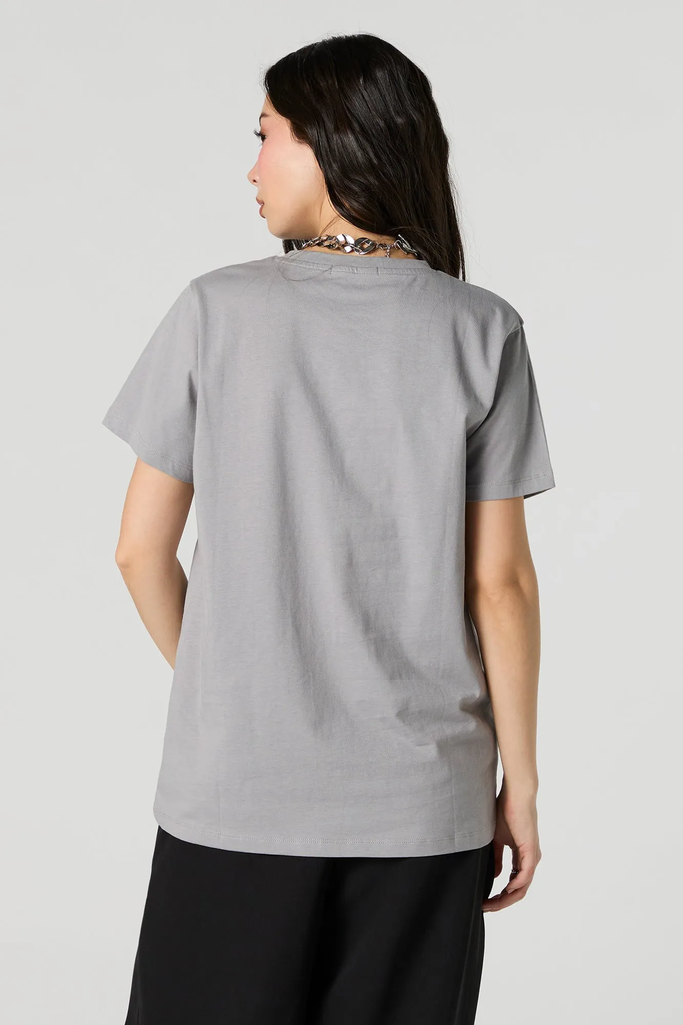 Crewneck Relaxed T-Shirt sold by Urban Planet product image thumbnail 2