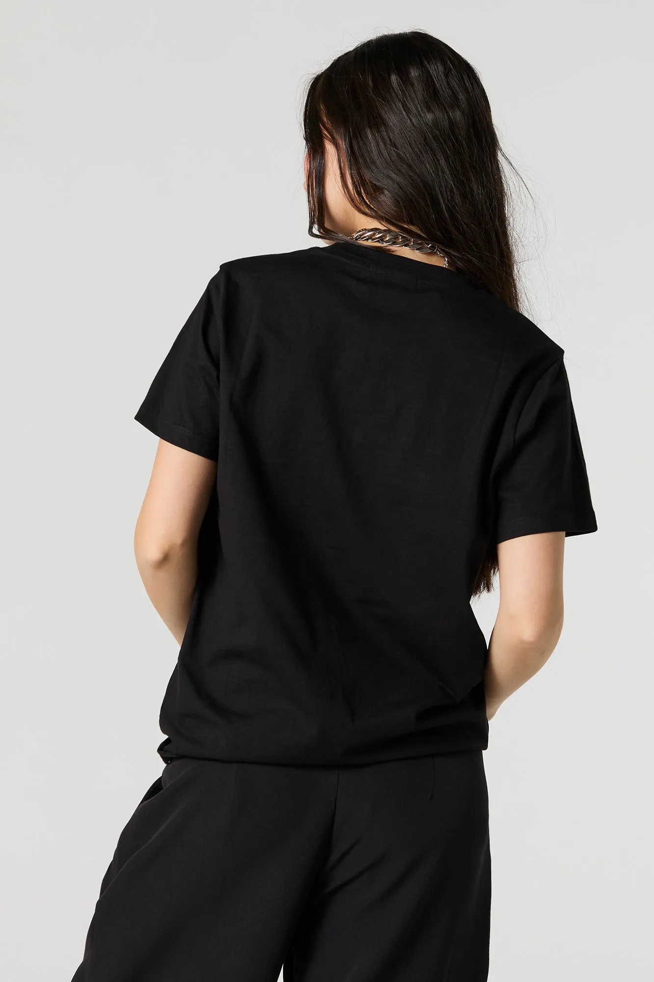 Crewneck Relaxed T-Shirt sold by Urban Planet product image thumbnail 5