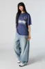 Superwide Baggy Wide Leg Light Wash Jean sold by Urban Planet