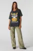 Stich-O-Ween Graphic Washed Boyfriend T-Shirt sold by Urban Planet
