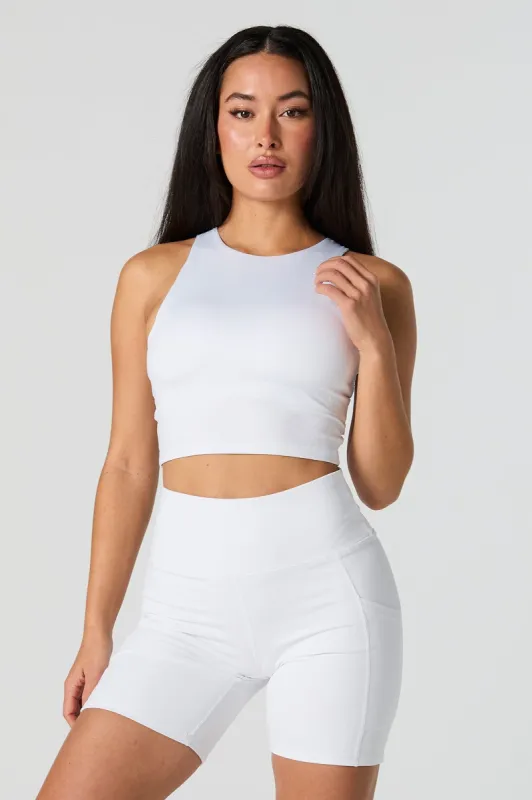 Active Crew Neck Bra Tank sold by Urban Planet