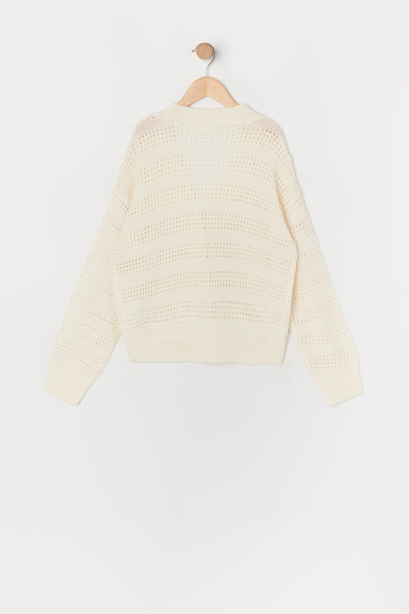 Girls Open Knit Cardigan sold by Urban Planet product image thumbnail 2