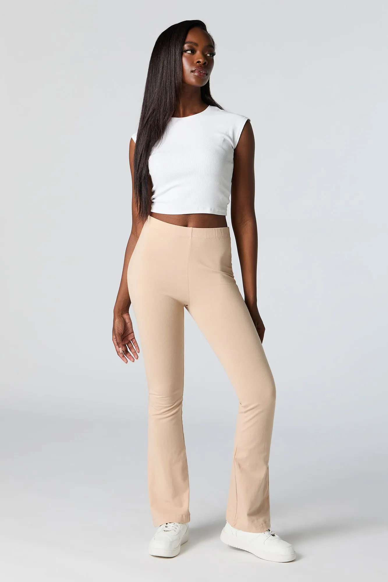 High Rise Flare Legging sold by Urban Planet