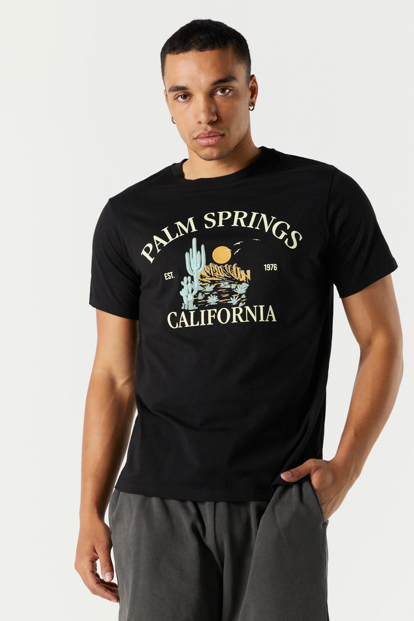 T-shirt à imprimé Palm Springs sold by Urban Planet