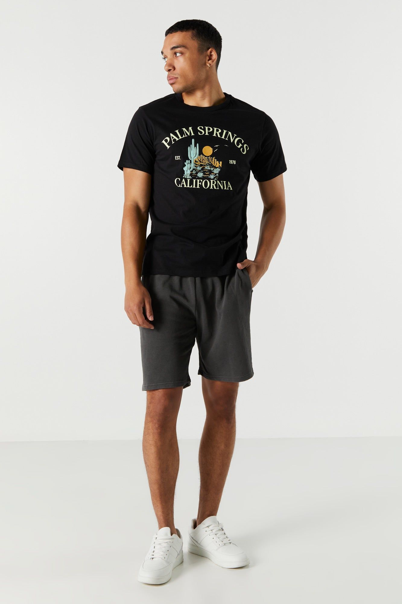 T-shirt à imprimé Palm Springs sold by Urban Planet product image thumbnail 3