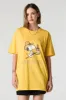 Snoopy Cowboy Graphic Boyfriend T-Shirt sold by Urban Planet