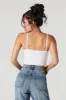 Débardeur de style corset avec liséré de dentelle avec boucles sold by Urban Planet
