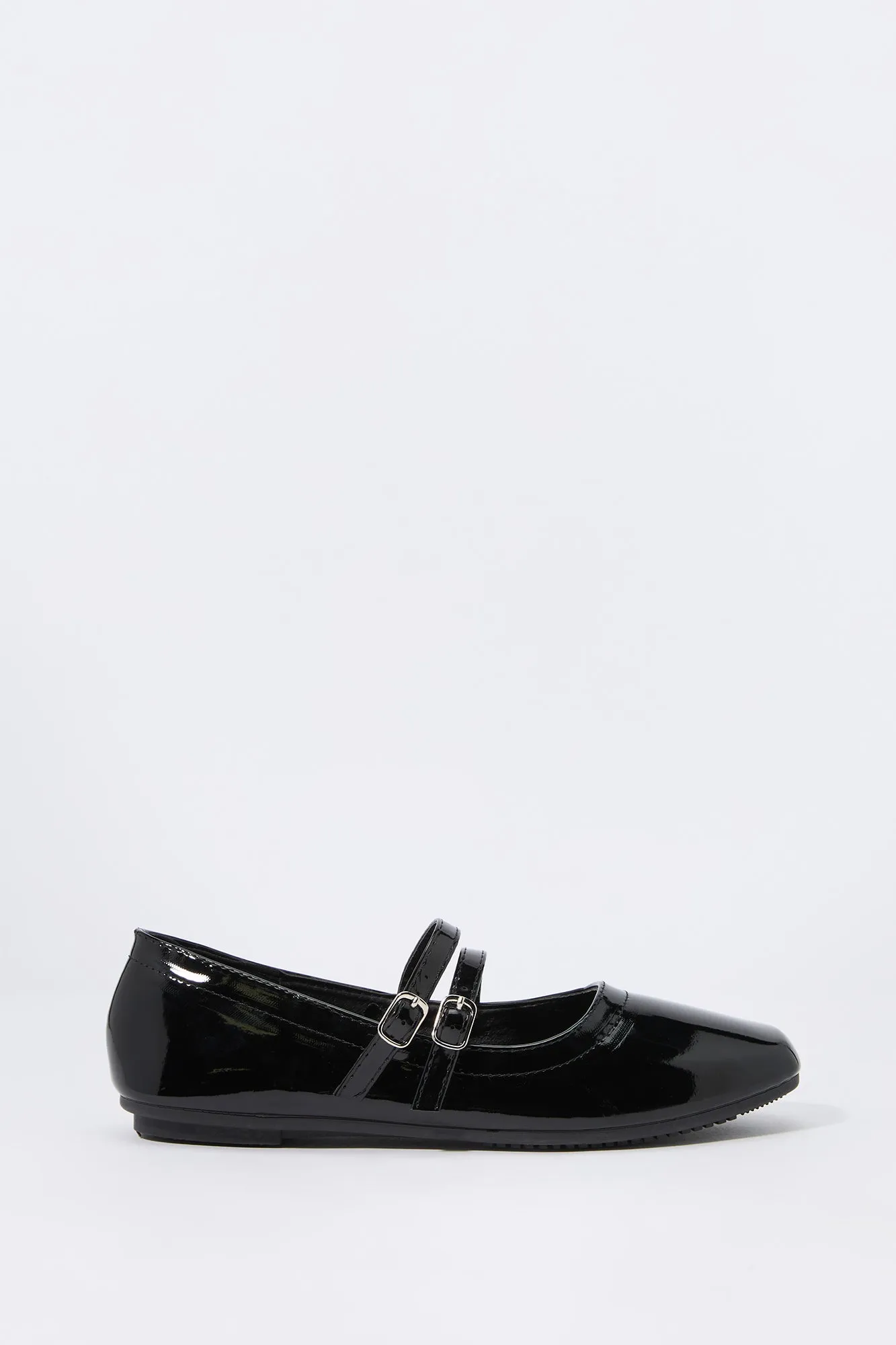 Faux Patent Leather Buckled Flat sold by Urban Planet product image thumbnail 5