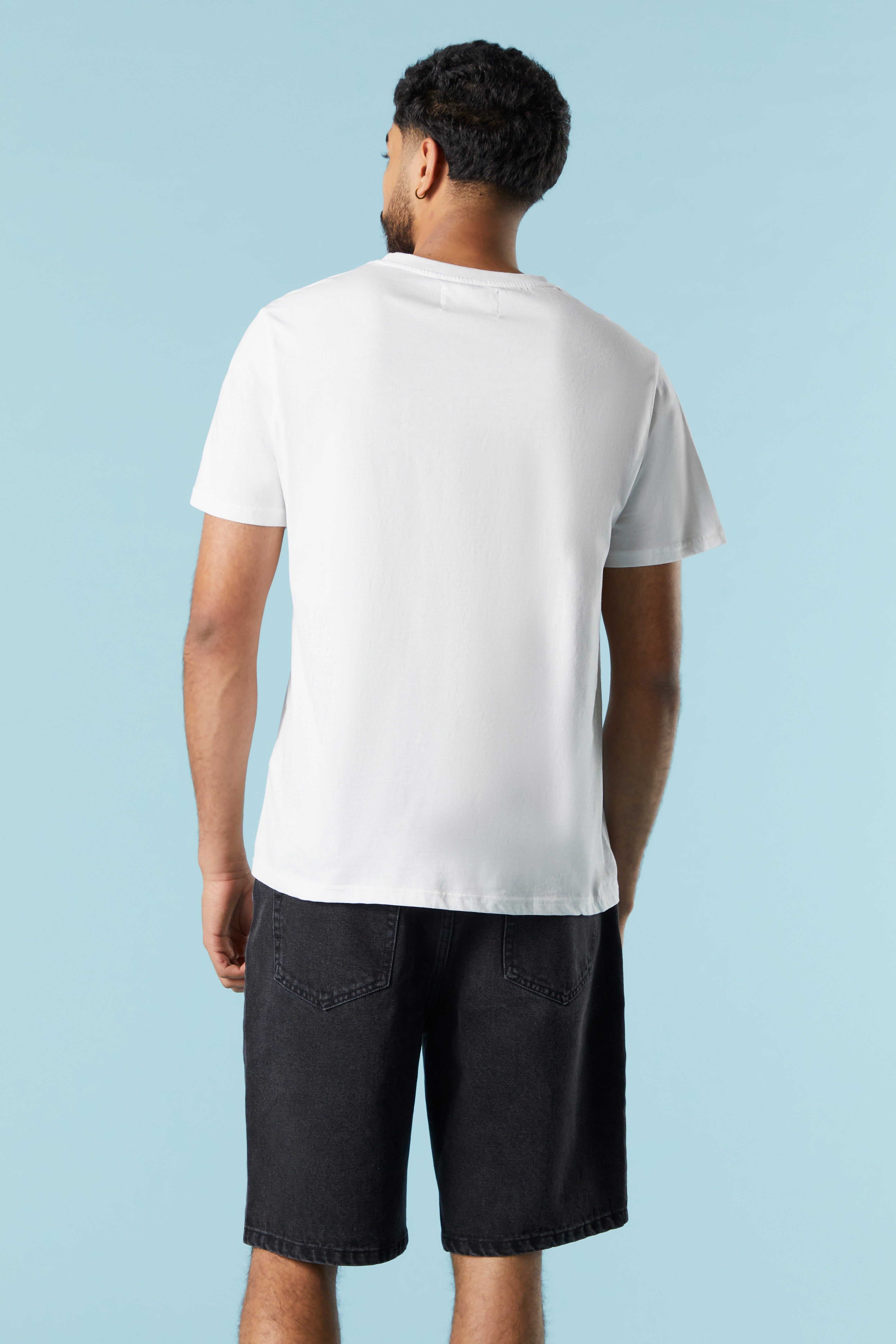 Short en denim décontracté délavé noir sold by Urban Planet product image thumbnail 2