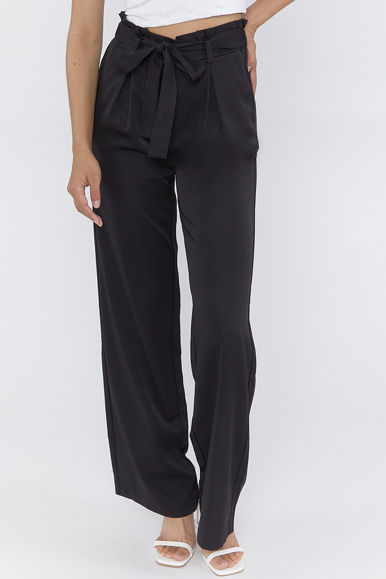 Paperbag Wide Leg Pant sold by Urban Planet product image thumbnail 2