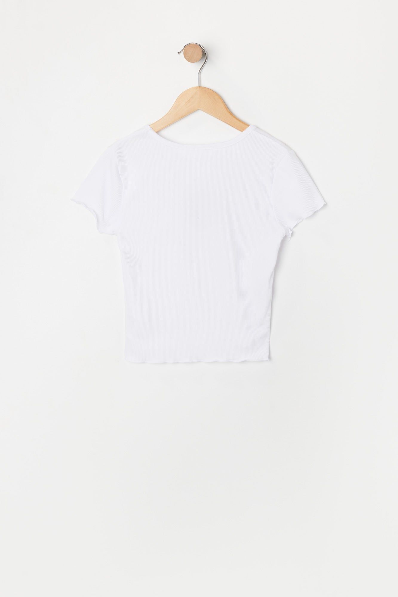 T-shirt avec motif brodé Panda et ourlet volanté pour fille sold by Urban Planet product image thumbnail 2