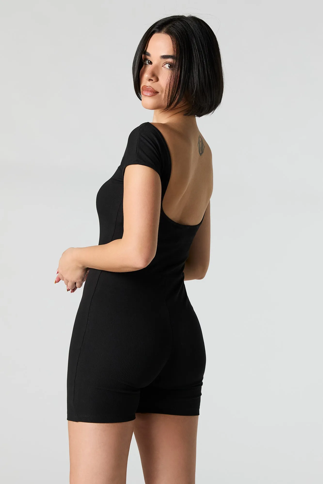 Combi-short à manches courtes avec encolure dégagée sold by Urban Planet product image thumbnail 5