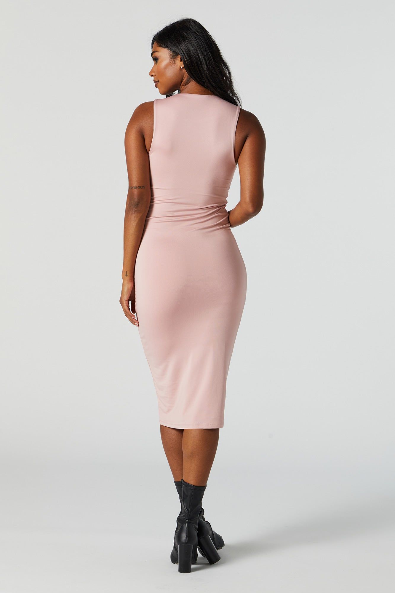 Contour Round Neck Midi Dress sold by Urban Planet product image thumbnail 5