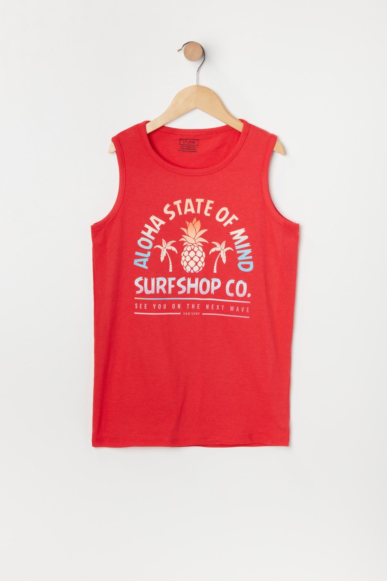 Boys Surf Shop Graphic Tank sold by Urban Planet