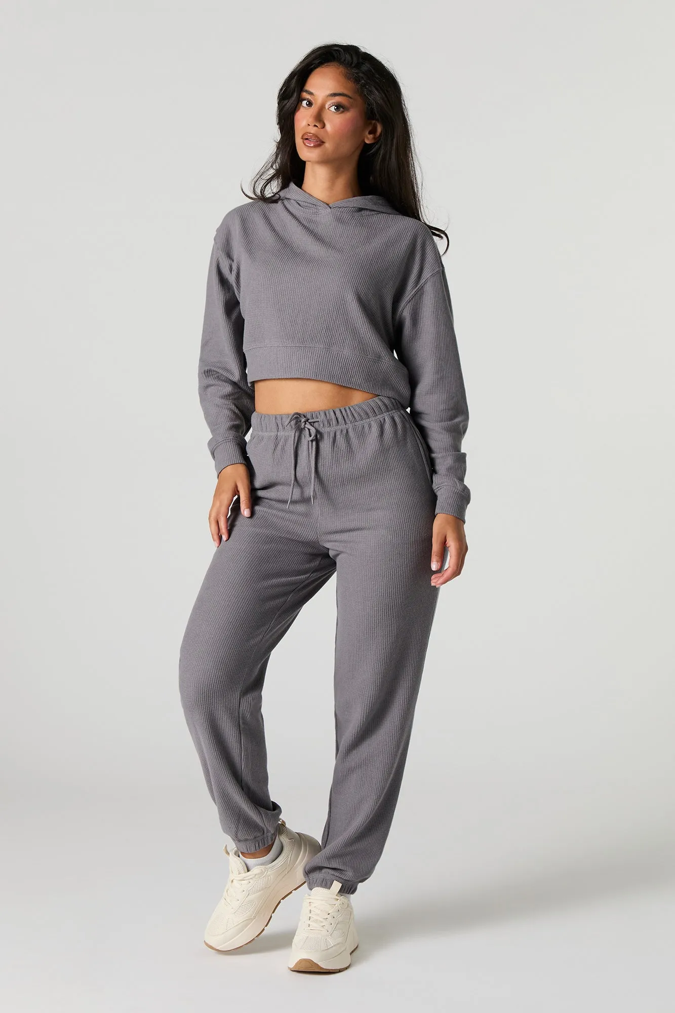 Jogger en tricot gaufré sold by Urban Planet