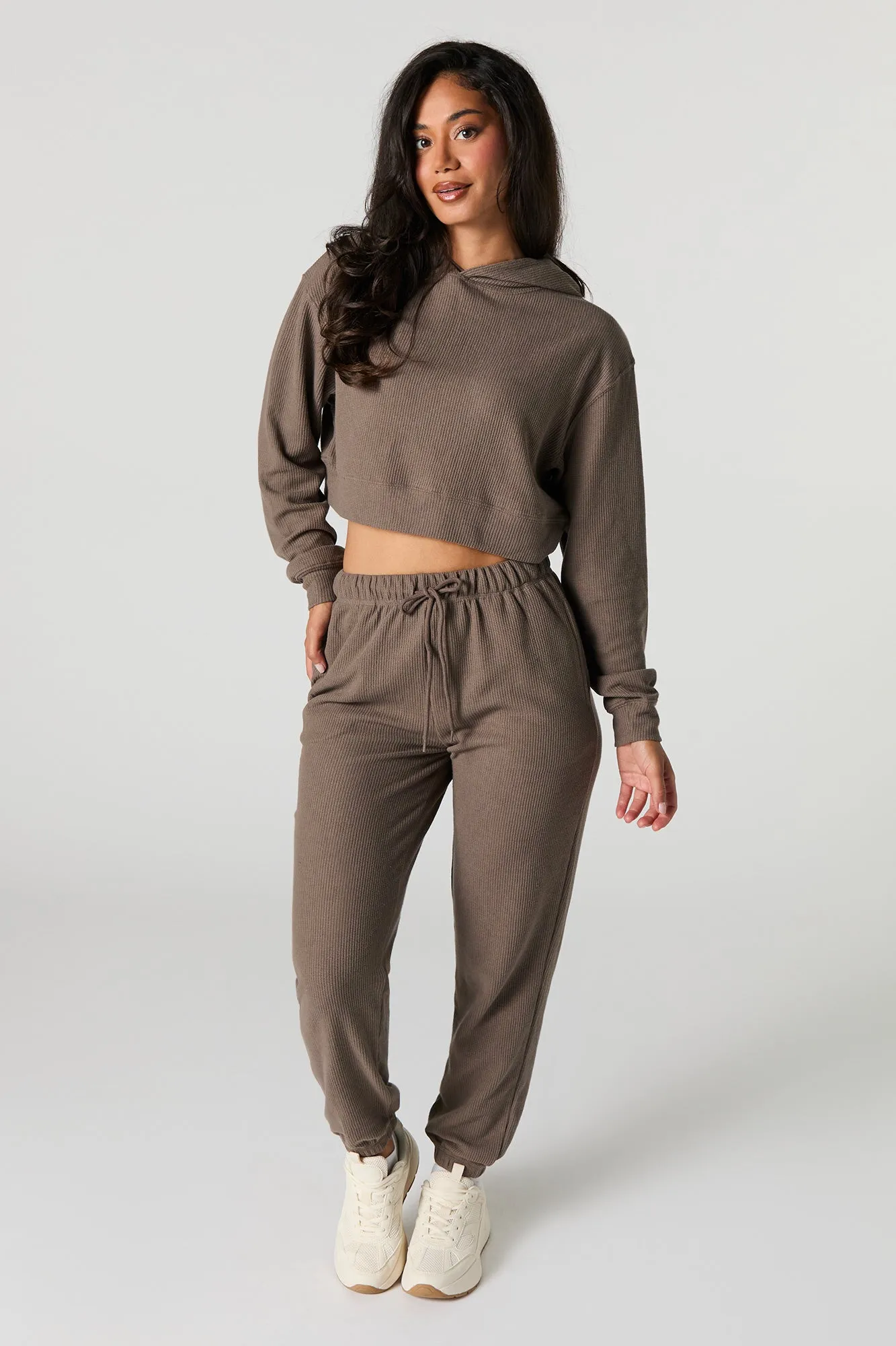 Jogger en tricot gaufré sold by Urban Planet product image thumbnail 4