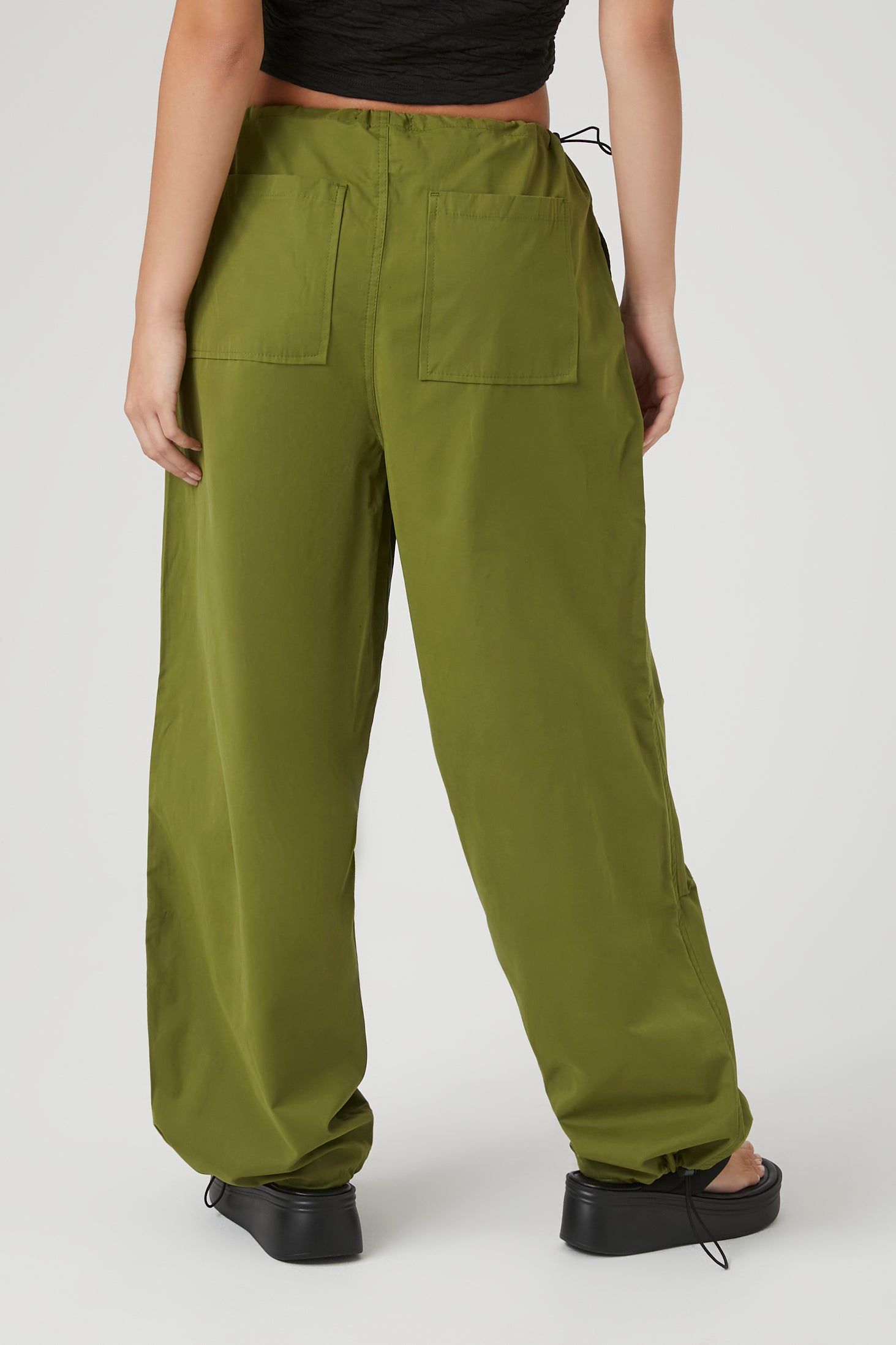 Toggle Drawstring Parachute Pant sold by Urban Planet product image thumbnail 4