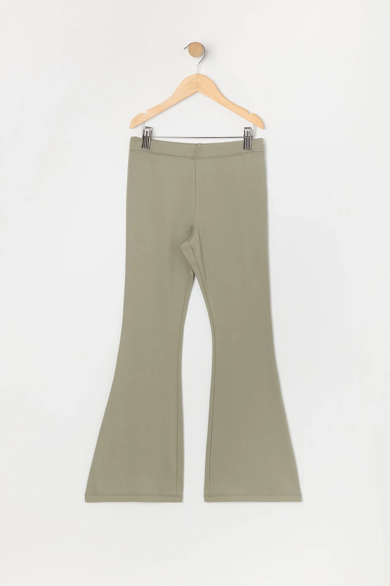 Pantalon à jambe évasée en molleton pour fille sold by Urban Planet product image thumbnail 3