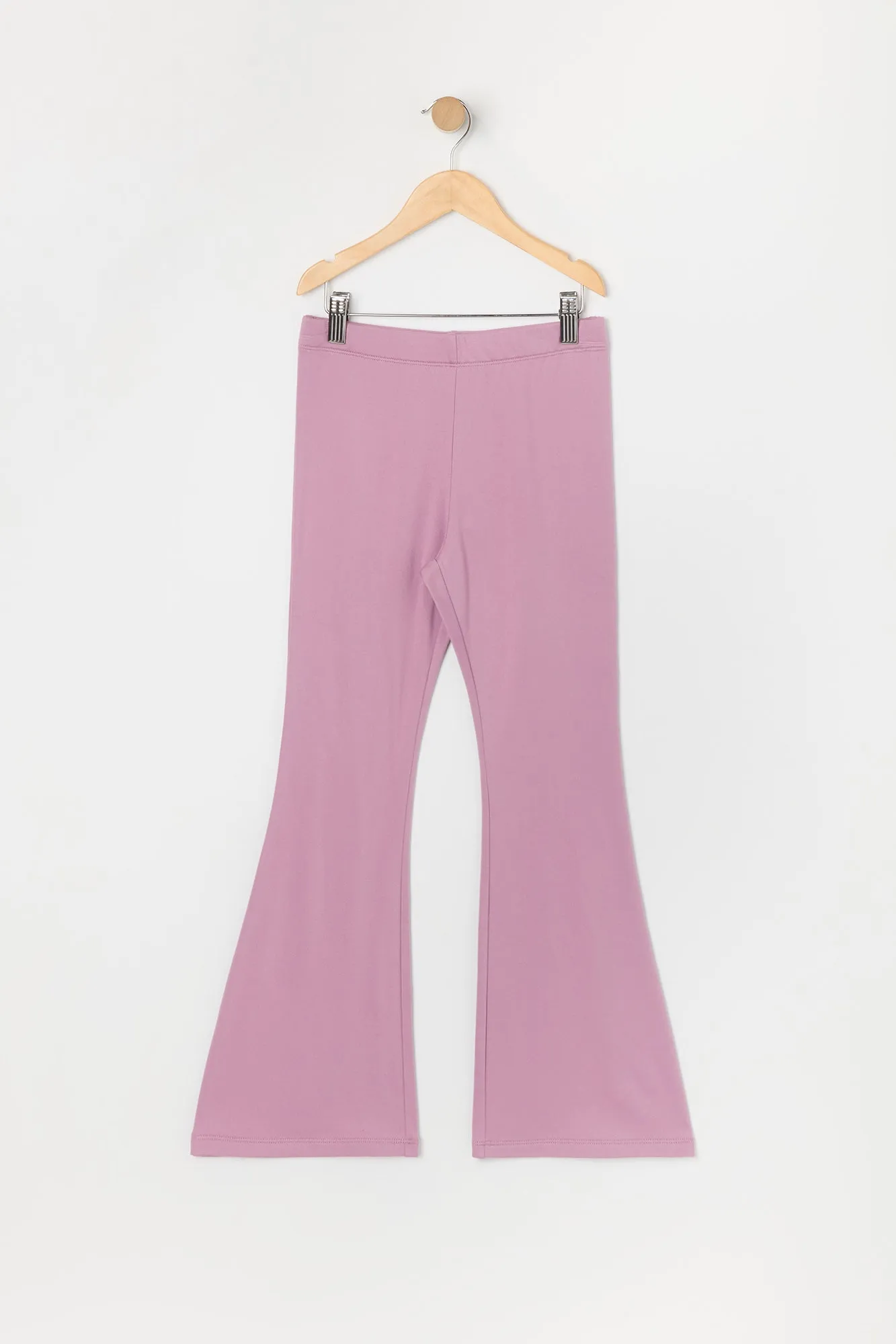 Pantalon à jambe évasée en molleton pour fille sold by Urban Planet product image thumbnail 5