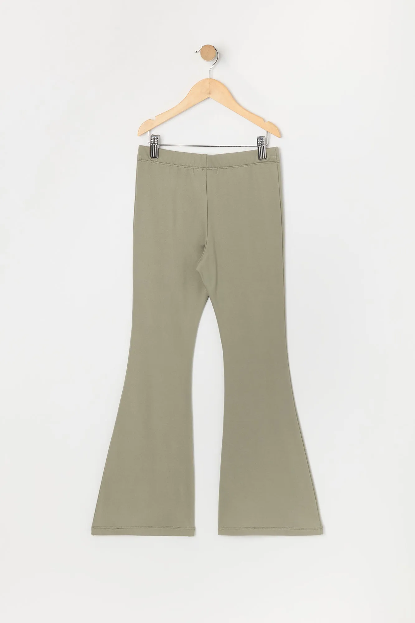 Pantalon à jambe évasée en molleton pour fille sold by Urban Planet product image thumbnail 4