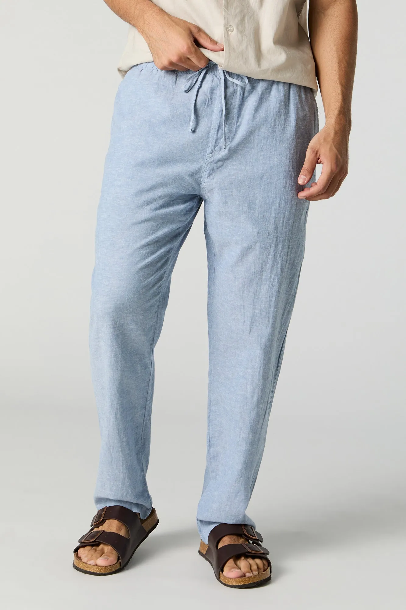 Linen Relaxed Pant sold by Urban Planet product image thumbnail 4