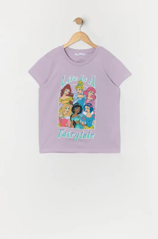 Girls Disney Princesses Graphic T-Shirt sold by Urban Planet