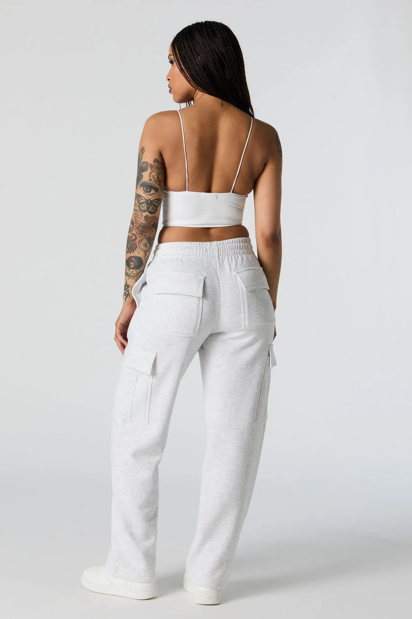 Fleece Cargo Sweatpant sold by Urban Planet product image thumbnail 3