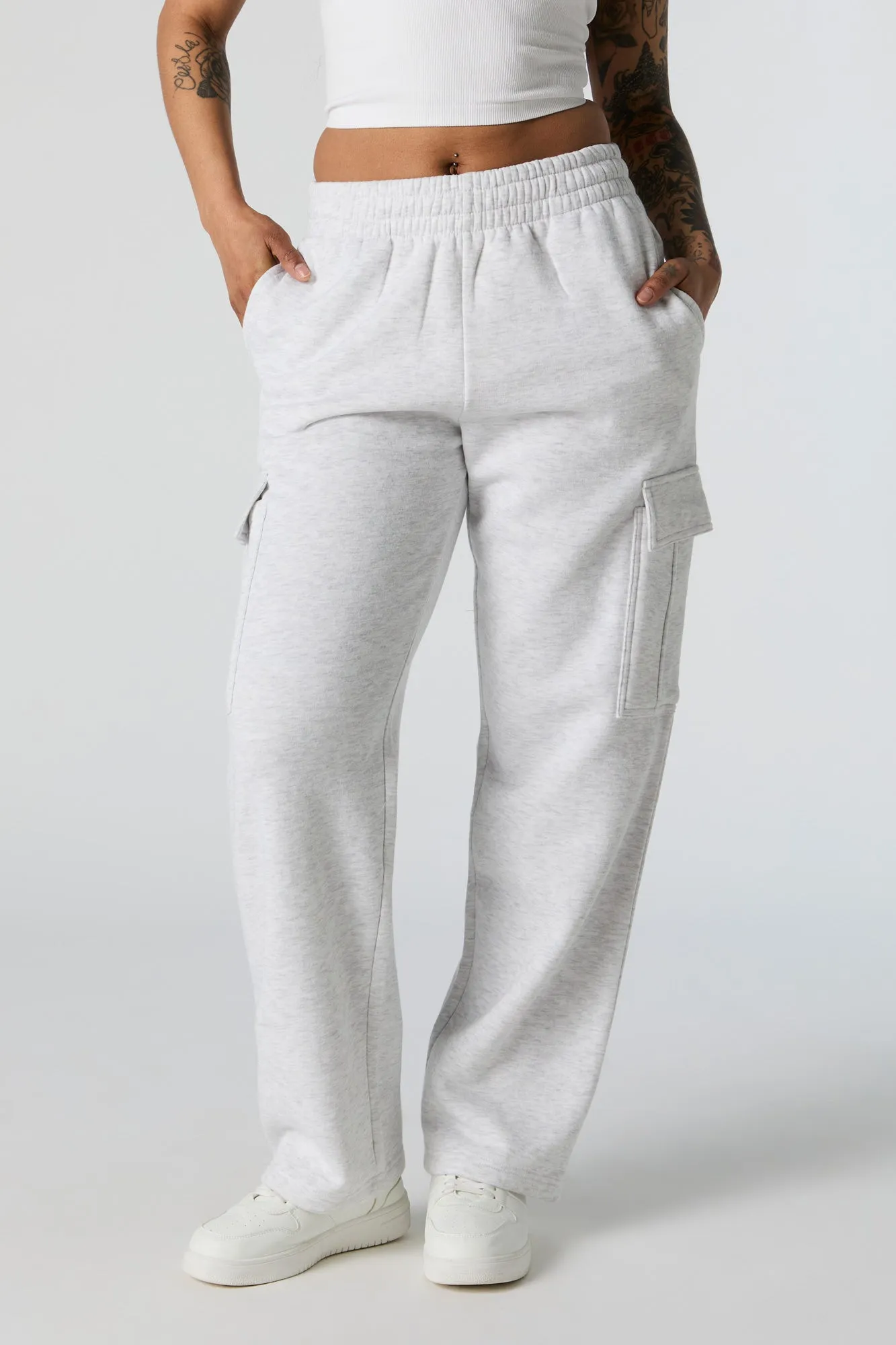 Fleece Cargo Sweatpant sold by Urban Planet product image thumbnail 2