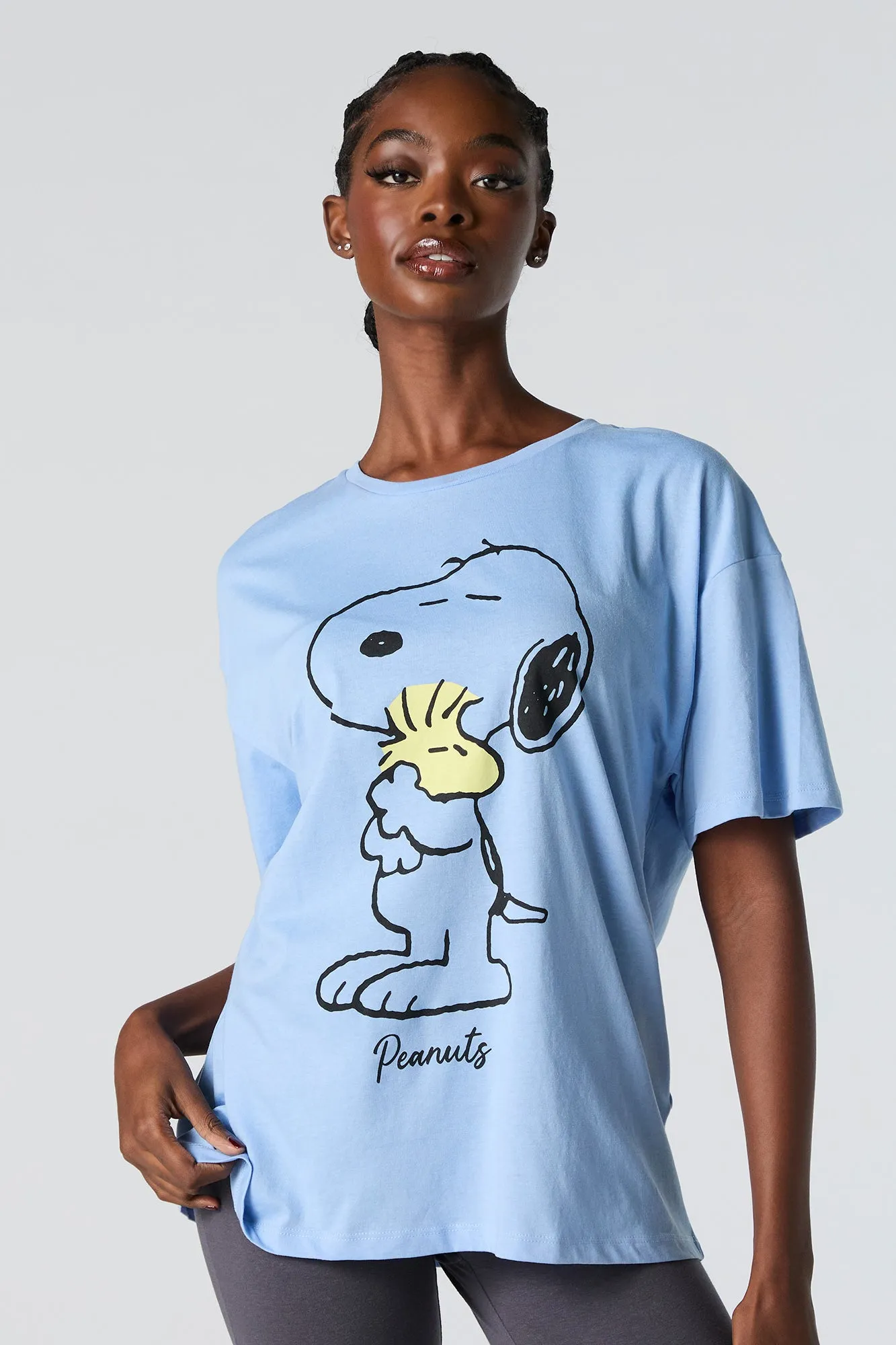 Peanuts Graphic Boyfriend T-Shirt sold by Urban Planet
