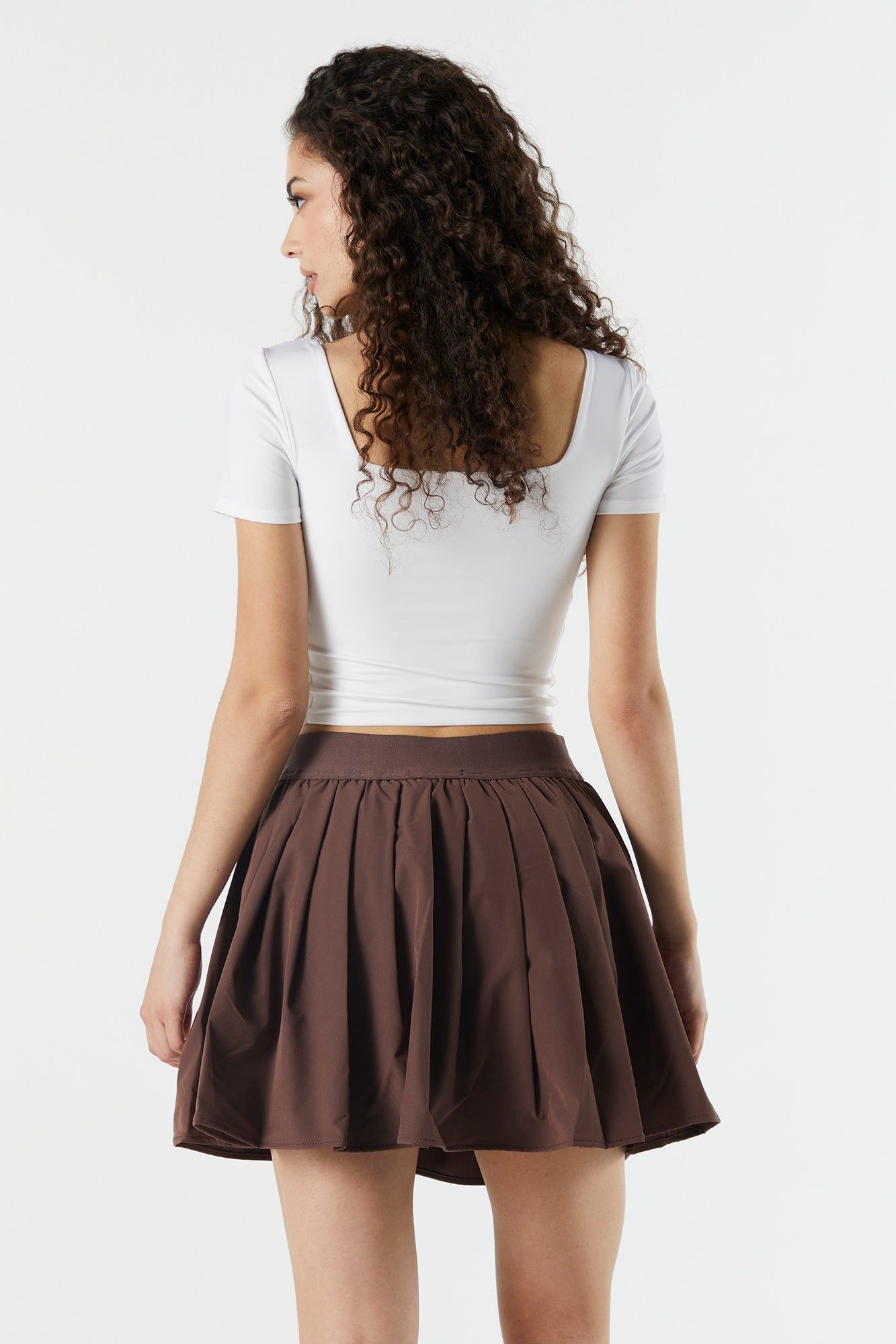 Pleated Pull On Mini Skirt sold by Urban Planet product image thumbnail 11