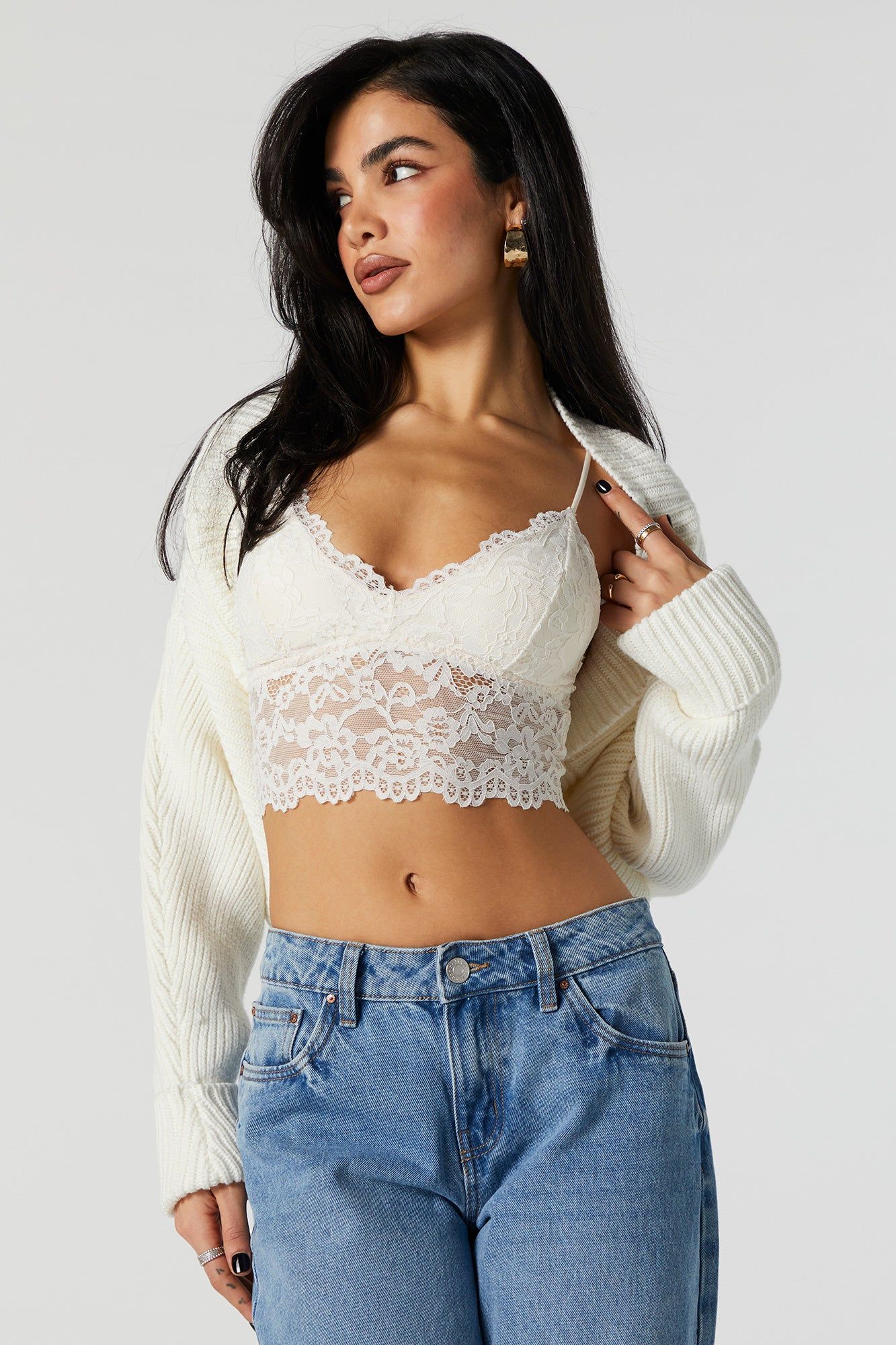 Bralette en dentelle sold by Urban Planet product image thumbnail 4
