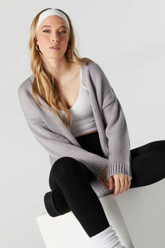 Cardigan ouvert en tricot sold by Urban Planet