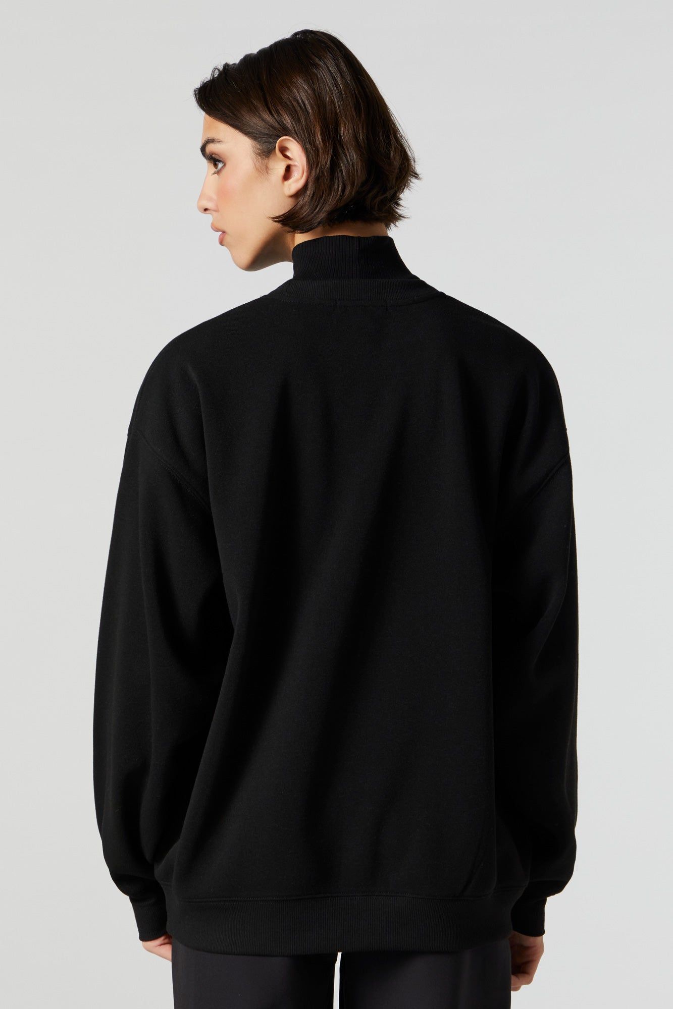 Monaco Graphic Fleece Sweatshirt sold by Urban Planet product image thumbnail 2