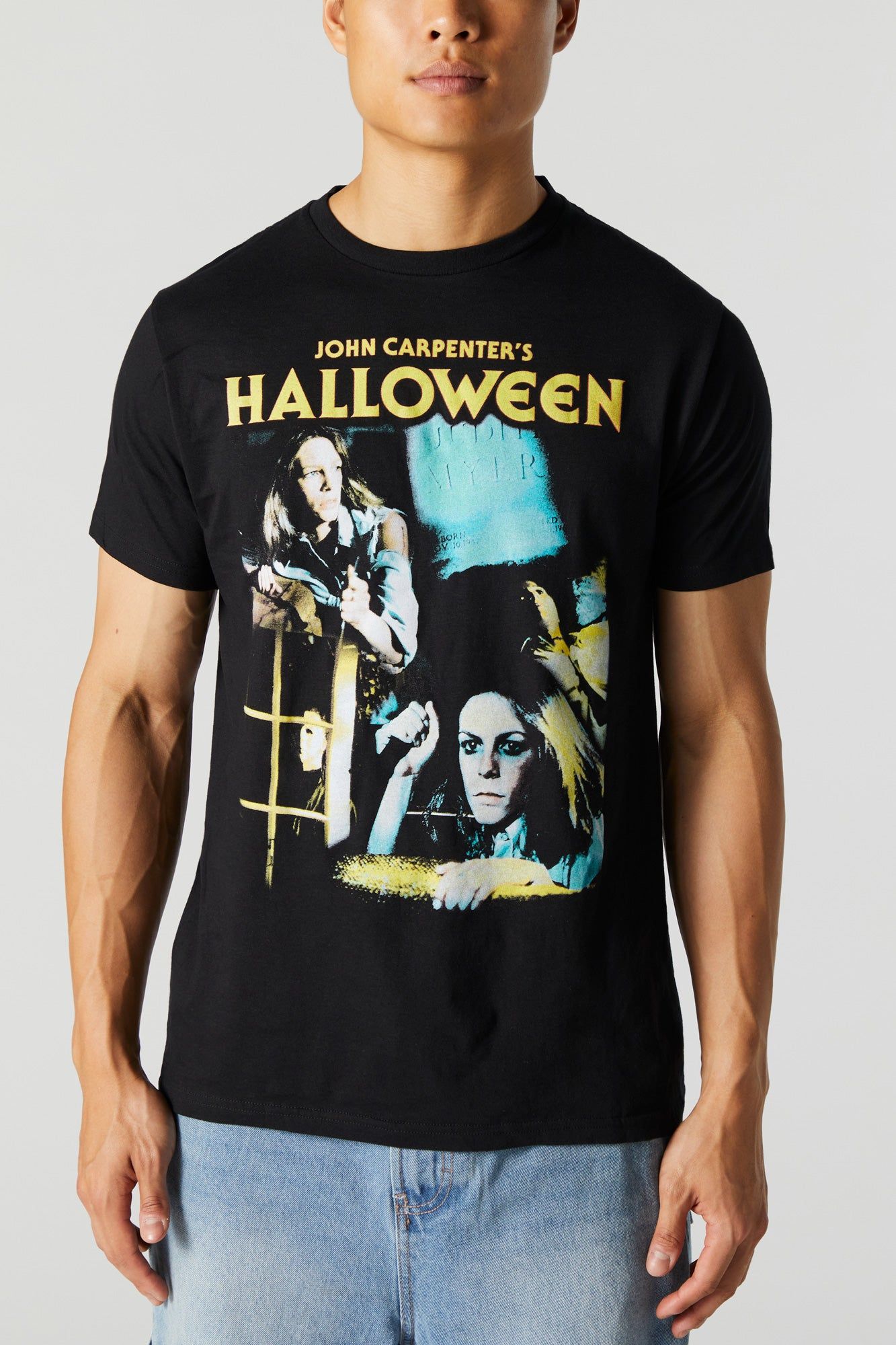 John Carpenter's Halloween Graphic T-Shirt sold by Urban Planet product image thumbnail 4