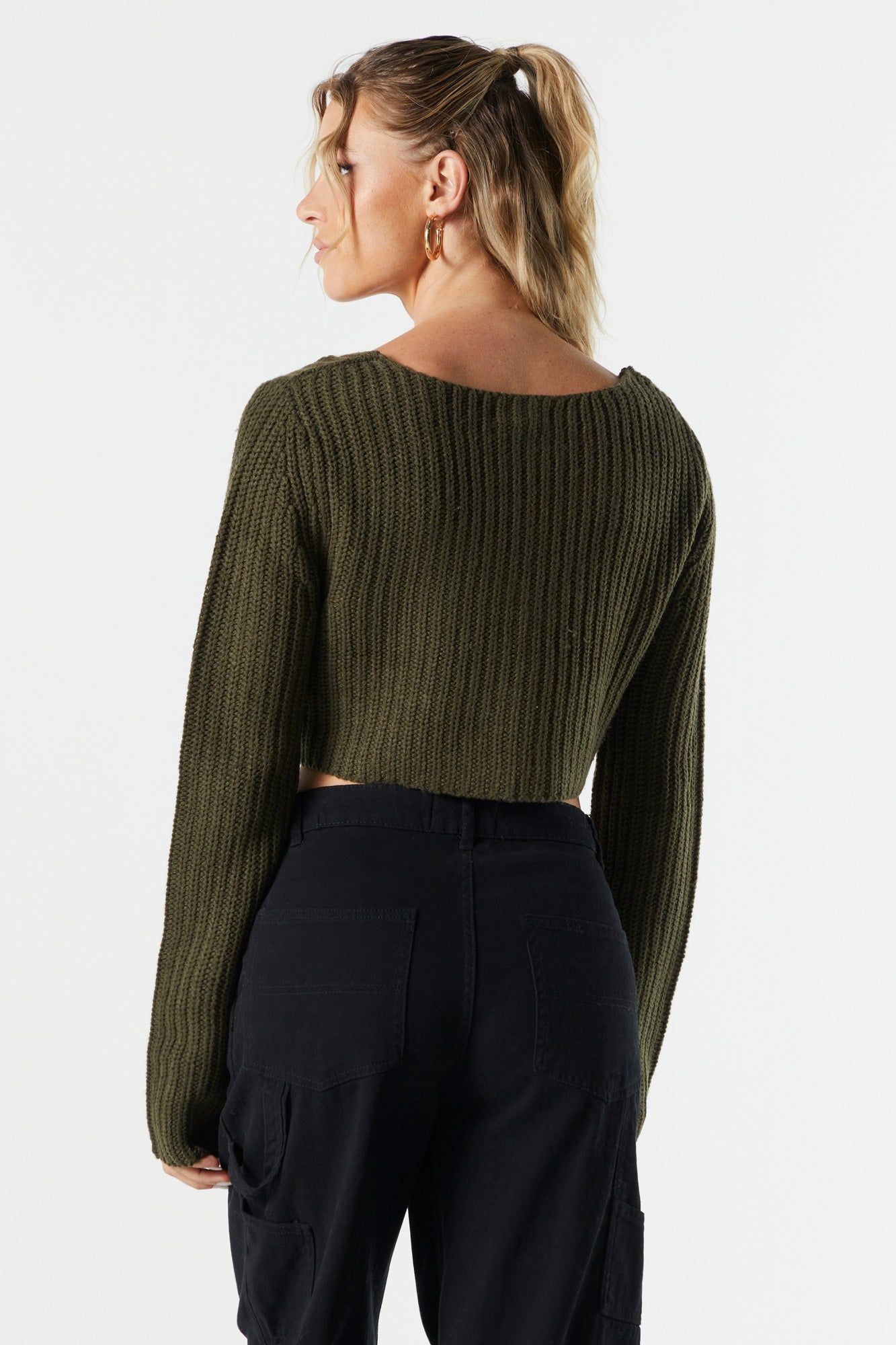 Chandail boutonné en tricot sold by Urban Planet product image thumbnail 2