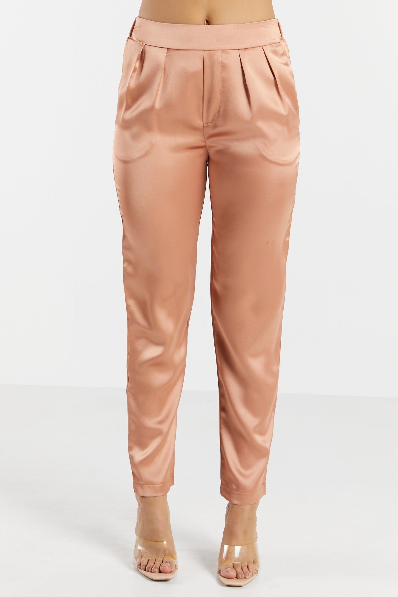 Pantalon mince mi-taille en satin sold by Urban Planet product image thumbnail 10