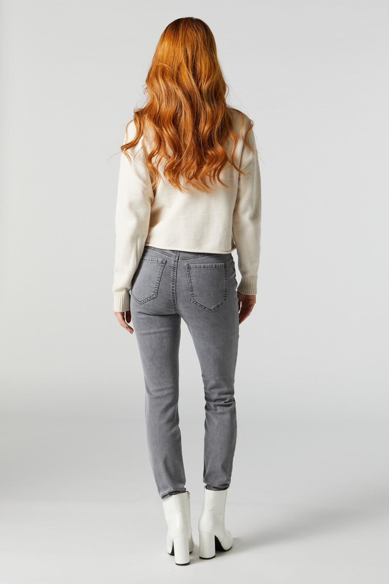 Jean Miami délavé gris à taille haute sold by Urban Planet product image thumbnail 3