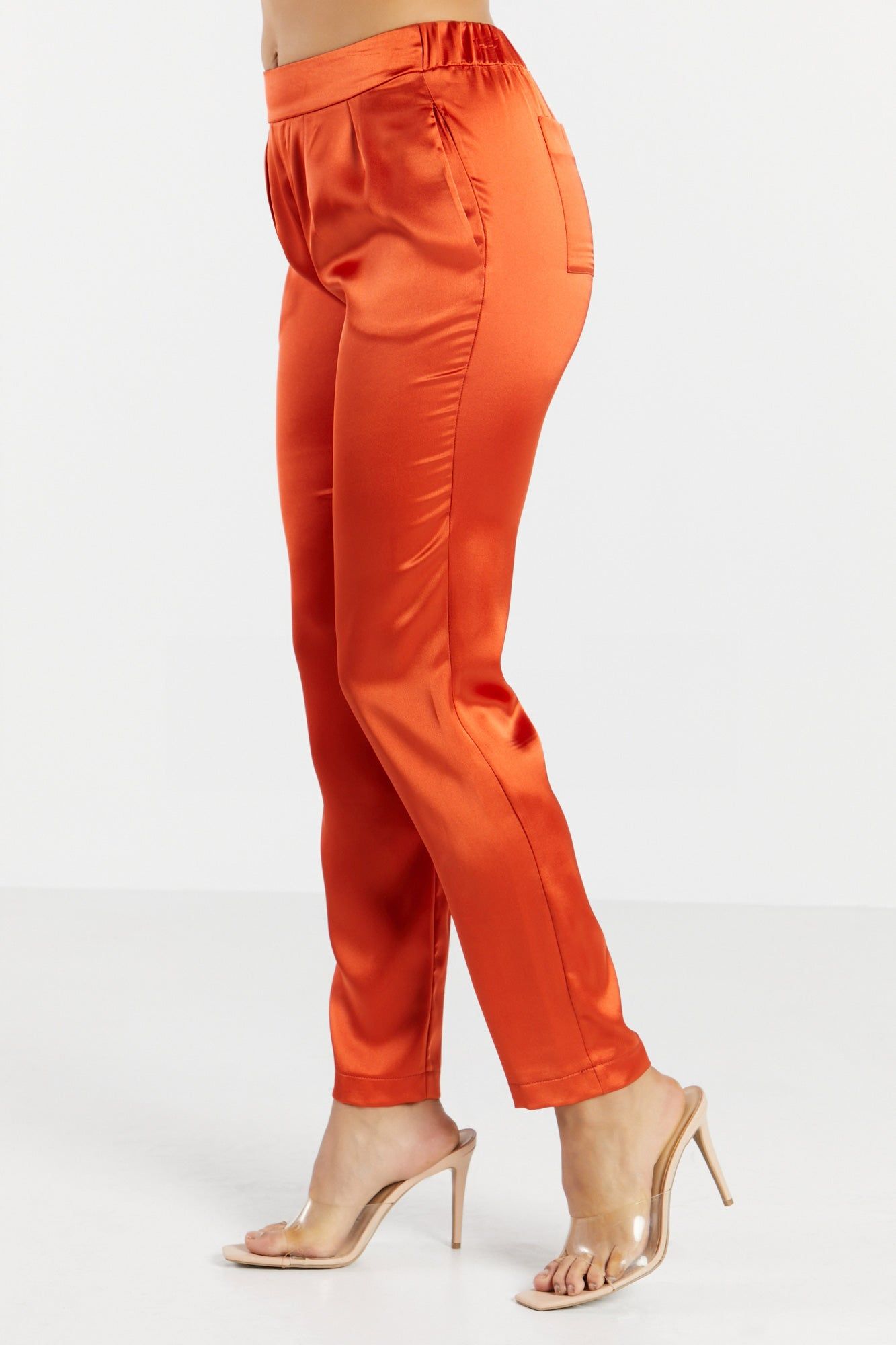 Pantalon mince mi-taille en satin sold by Urban Planet product image thumbnail 15