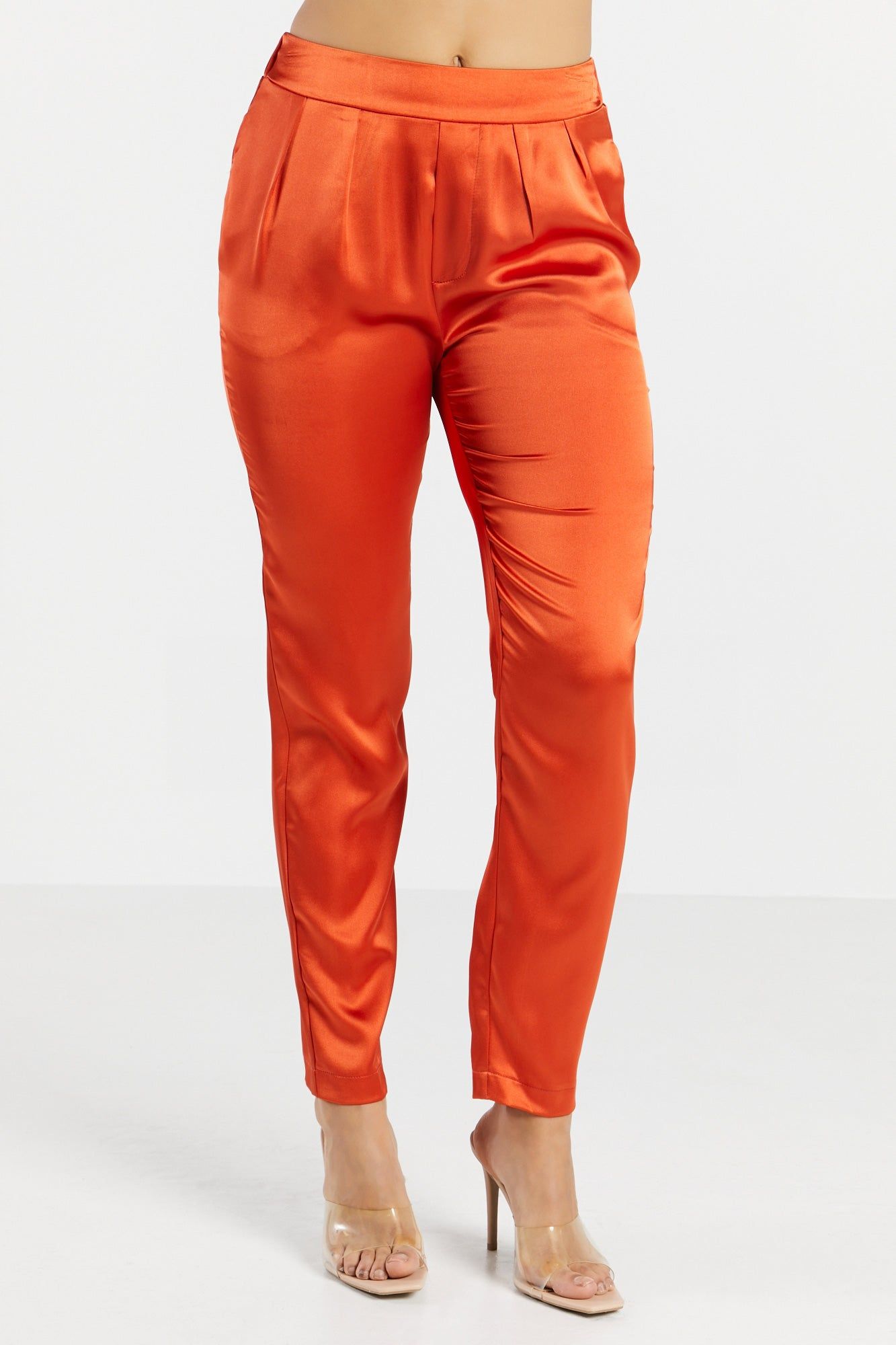 Pantalon mince mi-taille en satin sold by Urban Planet product image thumbnail 14