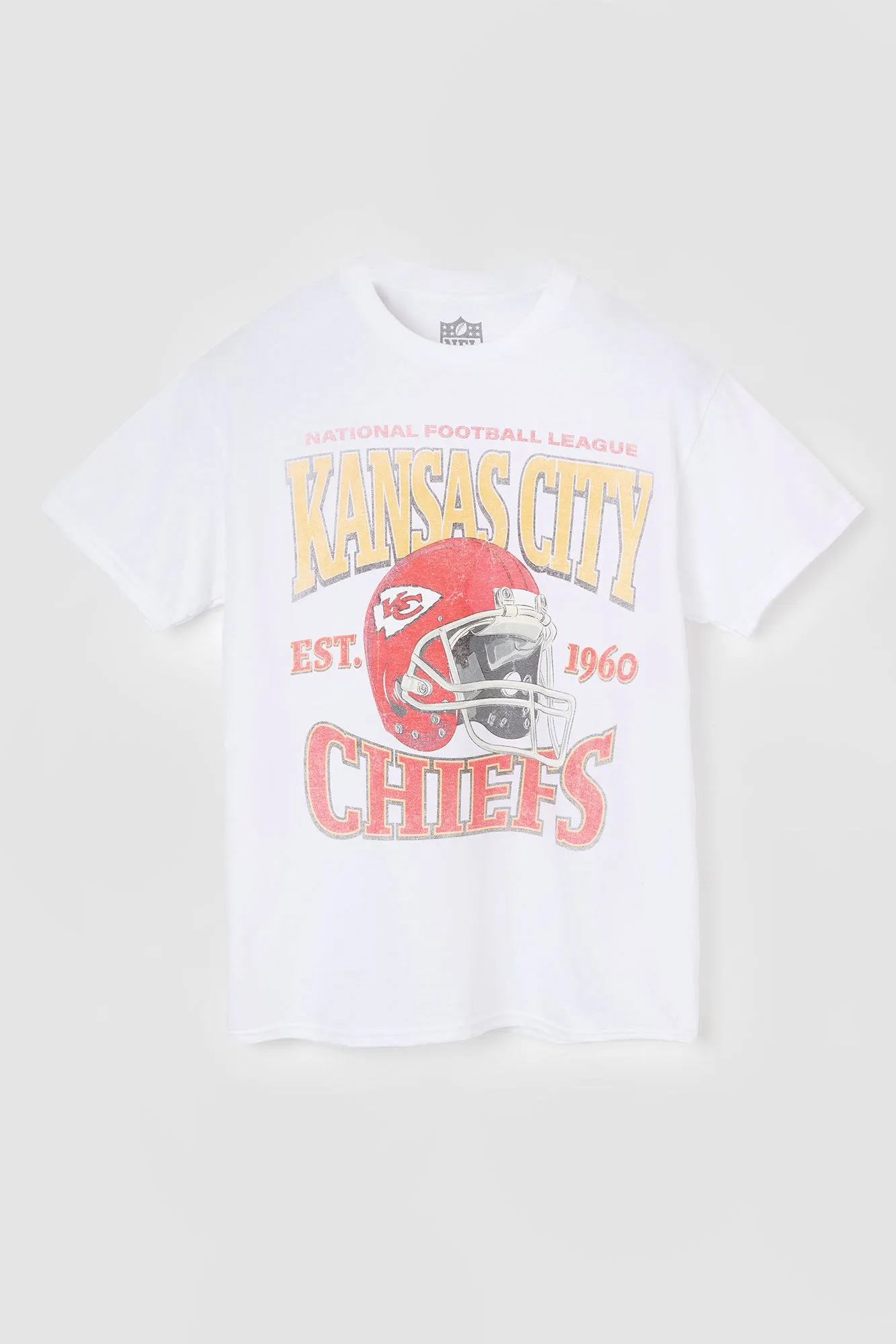 T-shirt à imprimé Kansas City Chiefs sold by Urban Planet product image thumbnail 4